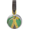 Jamaican Flag Dark Wood Surface Headphones Skin